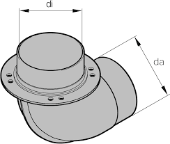 Колено 70/70, di = 70 mm, da = 72 mm купить в Лабытнангах
